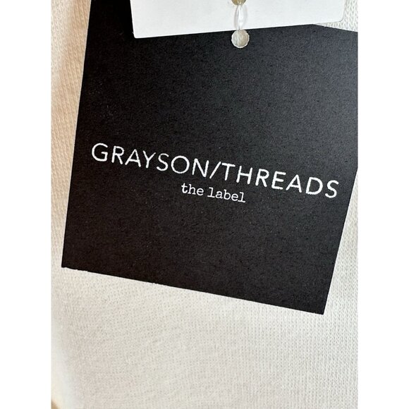 Grayson Threads Women's Ford Mustang Sweatshirt Crew Neck Off White Pink 1965 Md - Picture 7 of 8